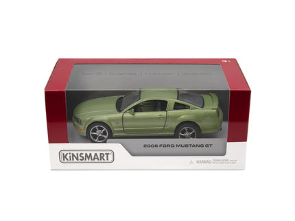 KINSMART metallist mudelauto 2006 Ford Mustang GT, skaala 1:36