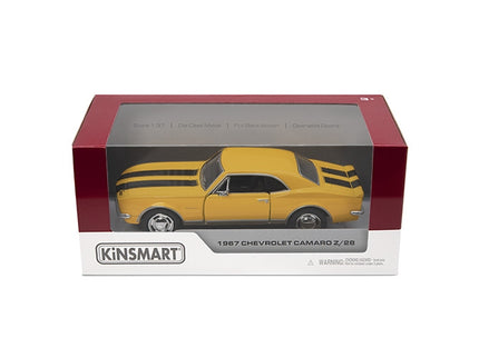 KINSMART metallist mudelauto 1967 Chevrolet Camaro Z/28, skaala 1:37