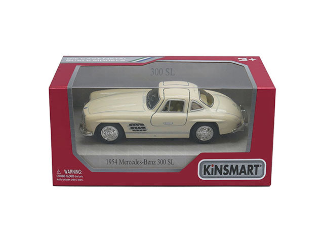 KINSMART Metallist auto 1954 Mercedes-Benz 300SL, skaala 1:38