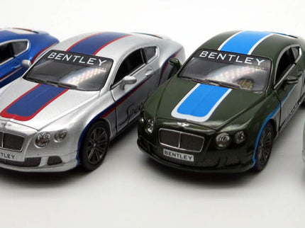KINSMART Metallist auto Bentley Continental GT Speed 2012, skaala 1:38