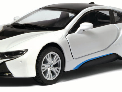 KINSMART Metallist auto BMW I8, skaala 1:38