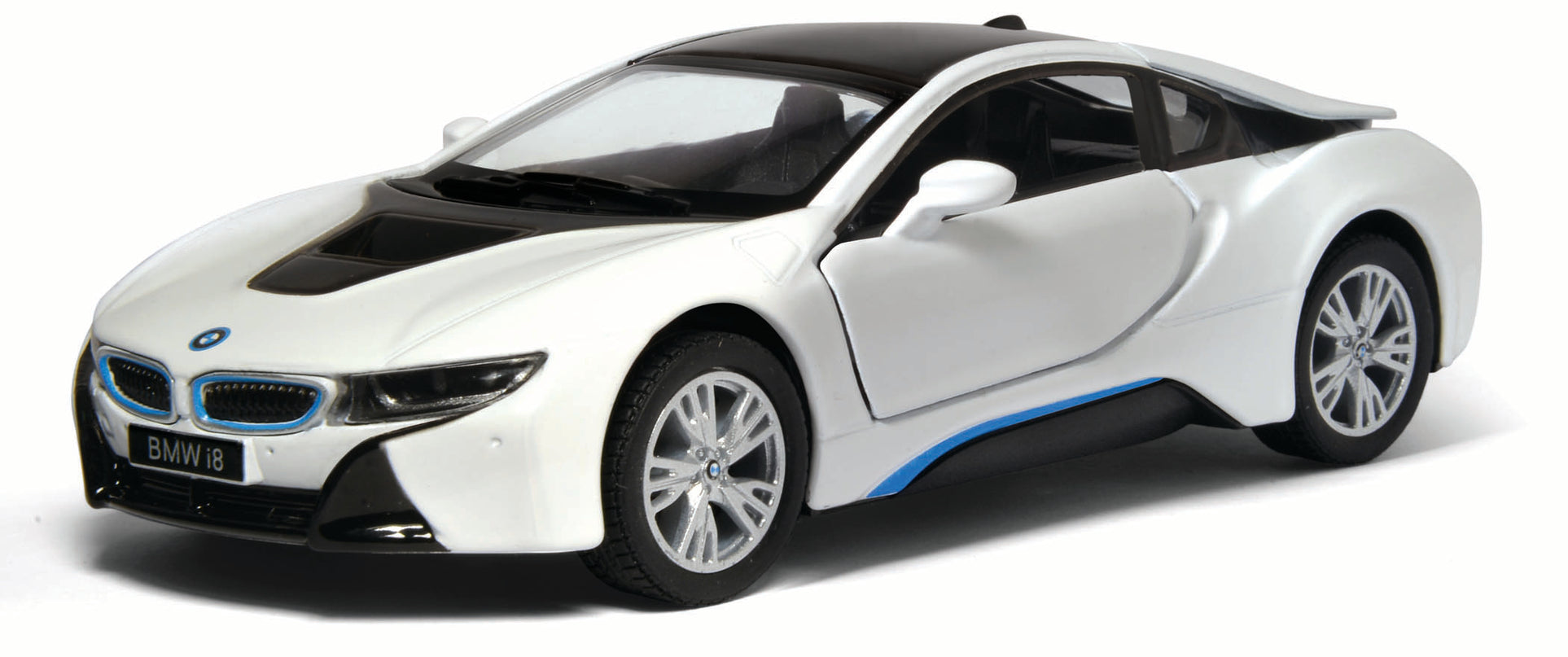 KINSMART Metallist auto BMW I8, skaala 1:38