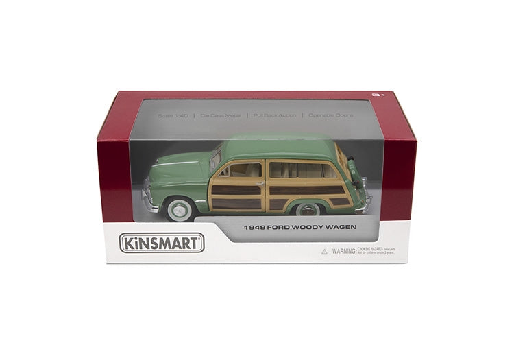 KINSMART metallist mudelauto 1949 Ford Woody Wagon, skaala 1:40