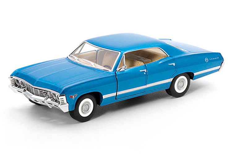 KINSMART metallist mudelauto 1967 Chevrolet Impala, skaala 1:43