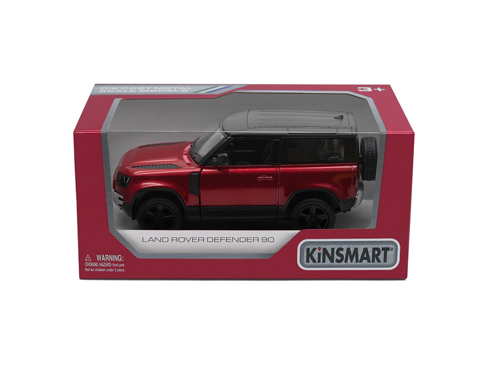 KINSMART Metallist auto Land Rover Defender 90, skaala 1:38