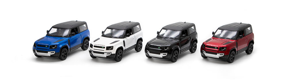 KINSMART Metallist auto Land Rover Defender 90, skaala 1:38