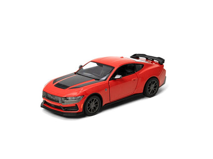 KINSMART metallist mudelauto 2024 Ford Mustang Dark Horse, skaala 1:38