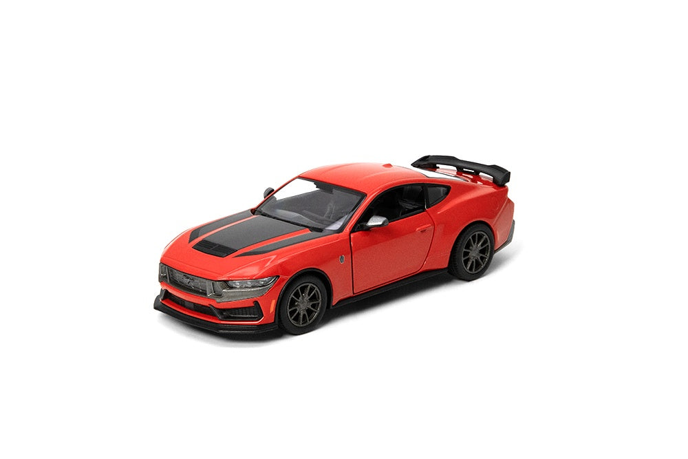 KINSMART metallist mudelauto 2024 Ford Mustang Dark Horse, skaala 1:38