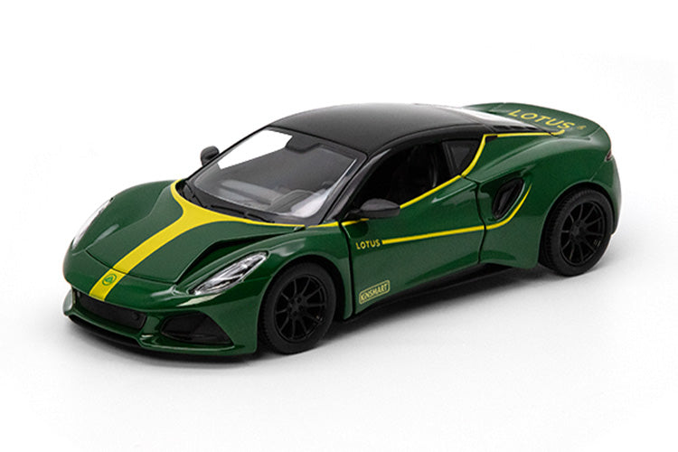 KINSMART metallist mudelauto Lotus Emira (Heritage Edition), skaala 1:34