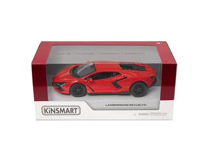 KINSMART metallist mudelauto Lamborghini Revuelto, skaala 1:38
