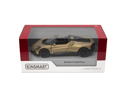 KINSMART Metallist auto Bugatti Mistral, skaala 1:36
