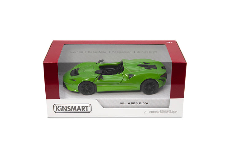 KINSMART metallist mudelauto McLaren Elva, skaala 1:36