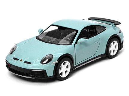 KINSMART metallist mudelauto Porsche 911 Rallye, skaala 1:36