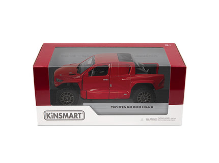 KINSMART metallist mudelauto Toyota GR DKR Hilux, skaala 1:36