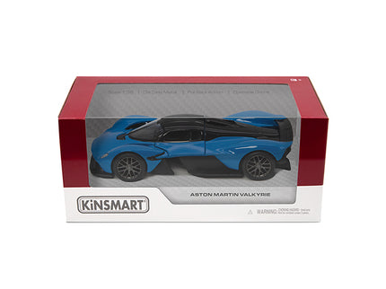 KINSMART metallist mudelauto Aston Martin Valkyrie, skaala 1:36
