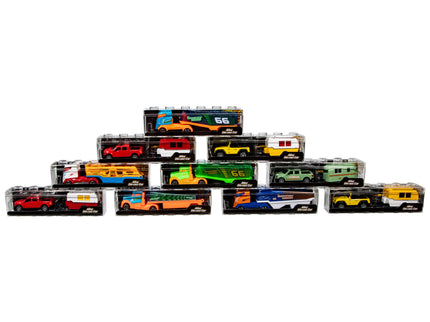 Metallist mudelveoauto haagisega, 20,5 cm