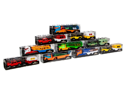 Metallist mudelveoauto haagisega, 20,5 cm