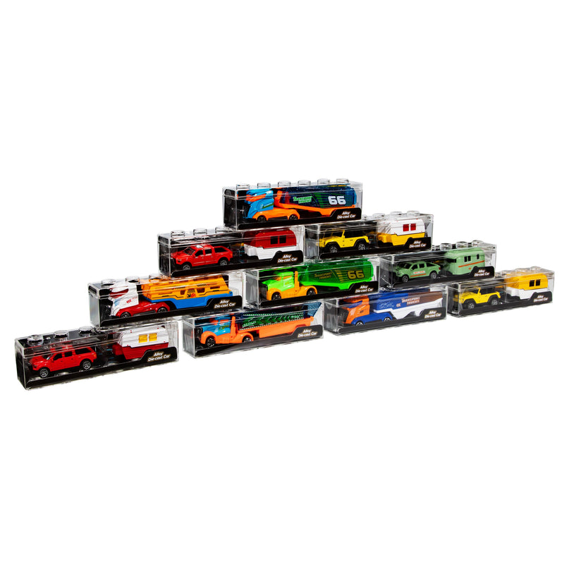 Metallist mudelveoauto haagisega, 20,5 cm
