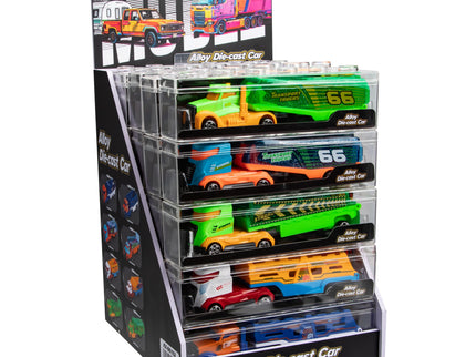 Metallist mudelveoauto haagisega, 20,5 cm