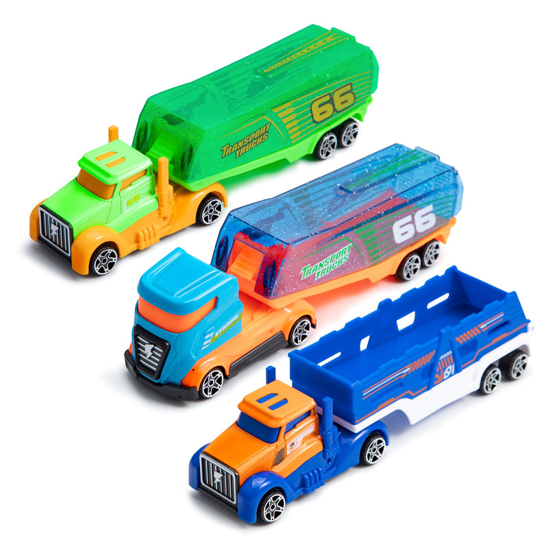 Metallist mudelveoauto haagisega, 20,5 cm