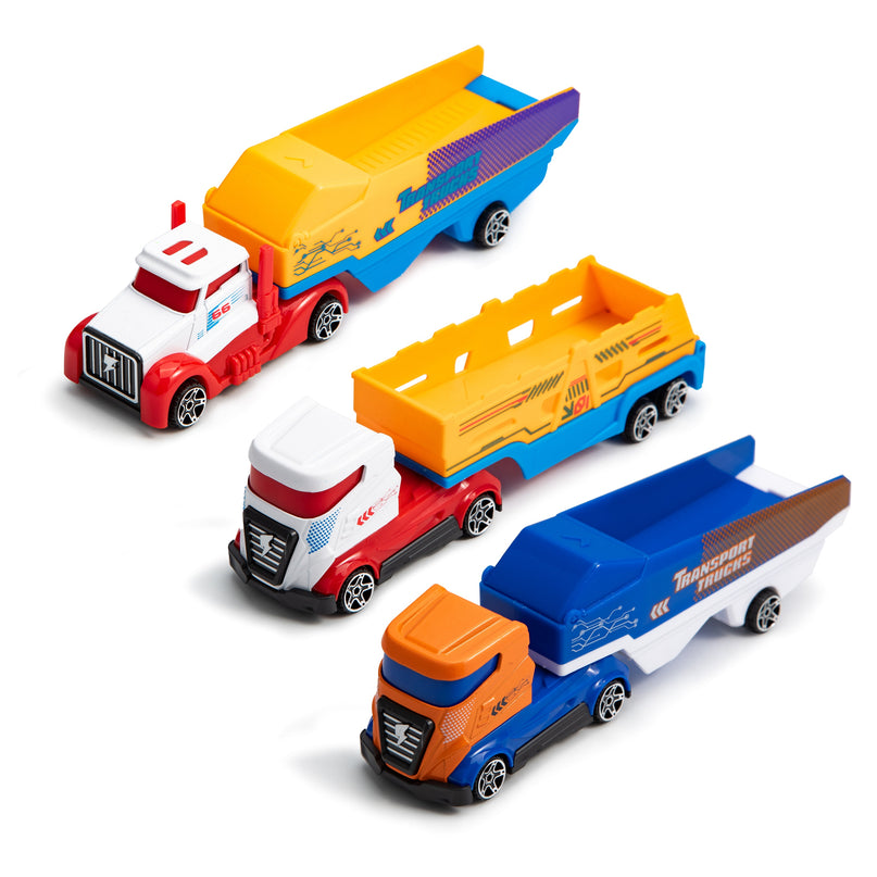 Metallist mudelveoauto haagisega, 20,5 cm