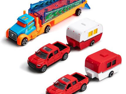 Metallist mudelveoauto haagisega, 20,5 cm