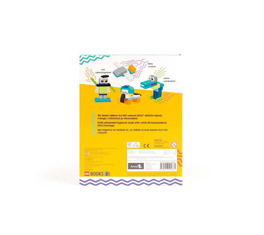 LEGO ICONIC Tegevusraamat "Viie minuti ehitised" (eesti keeles)