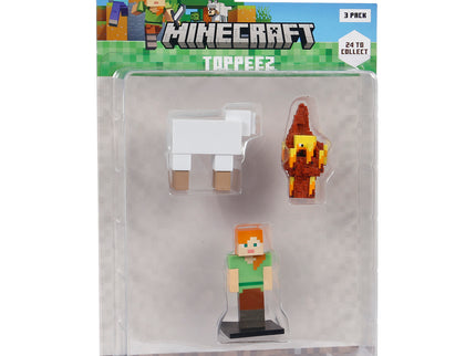 MINECRAFT 3D pliiatsi kaunistus 3-pakk