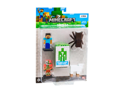 MINECRAFT 3D pliiatsi kaunistus 5-pakk