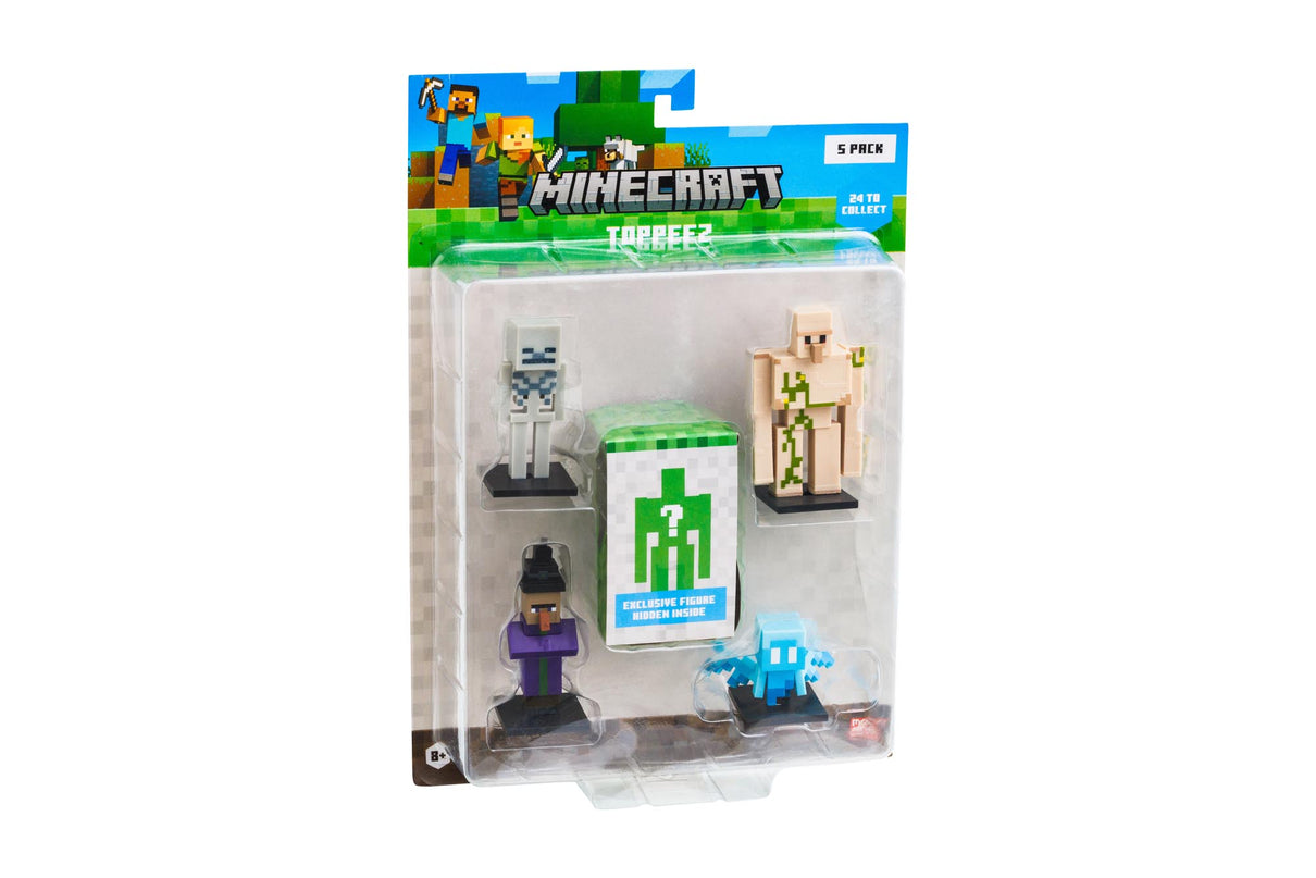 MINECRAFT 3D pliiatsi kaunistus 5-pakk