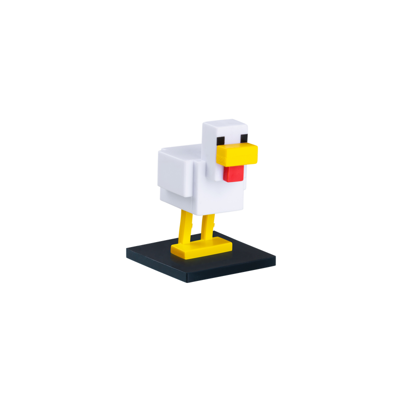 MINECRAFT 3D pliiatsi kaunistus pimepakis, 6 cm