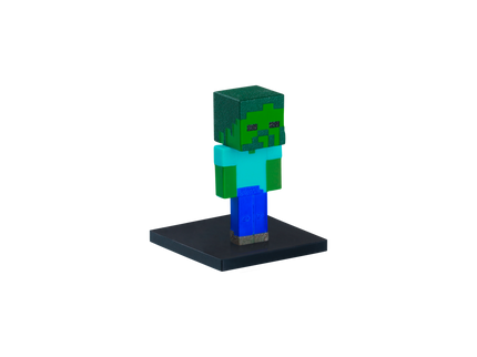 MINECRAFT 3D pliiatsi kaunistus pimepakis, 6 cm