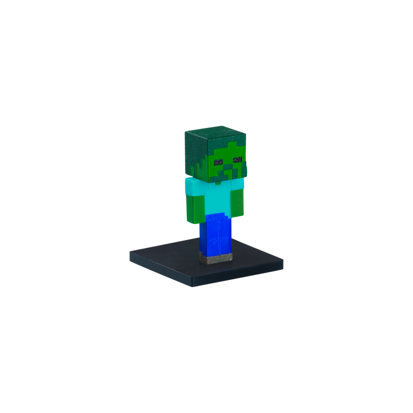 MINECRAFT 3D pliiatsi kaunistus pimepakis, 6 cm