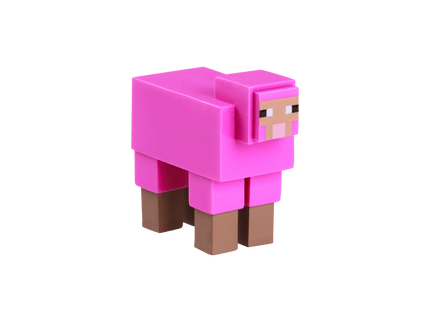 MINECRAFT 3D pliiatsi kaunistus pimepakis, 6 cm