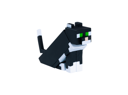 MINECRAFT 3D pliiatsi kaunistus pimepakis, 6 cm