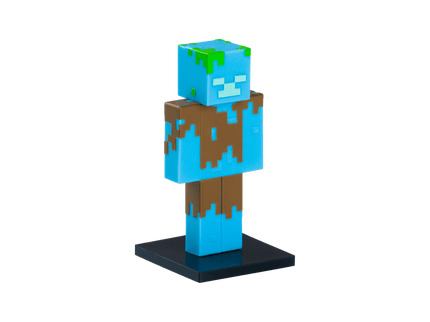 MINECRAFT 3D pliiatsi kaunistus pimepakis, 6 cm