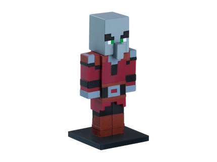 MINECRAFT 3D pliiatsi kaunistus pimepakis, 6 cm