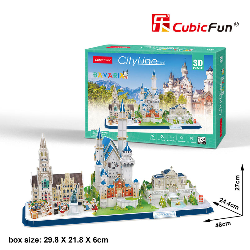 CUBICFUN 3D pusle Bavaria