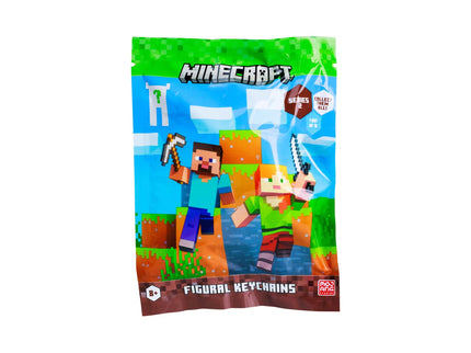 MINECRAFT figuur-võtmehoidja pimepakis, 6 cm