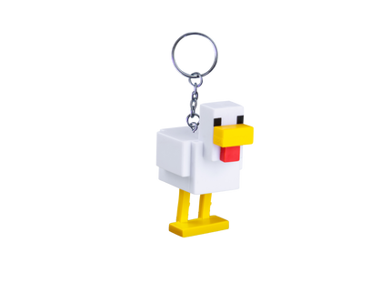 MINECRAFT figuur-võtmehoidja pimepakis, 6 cm
