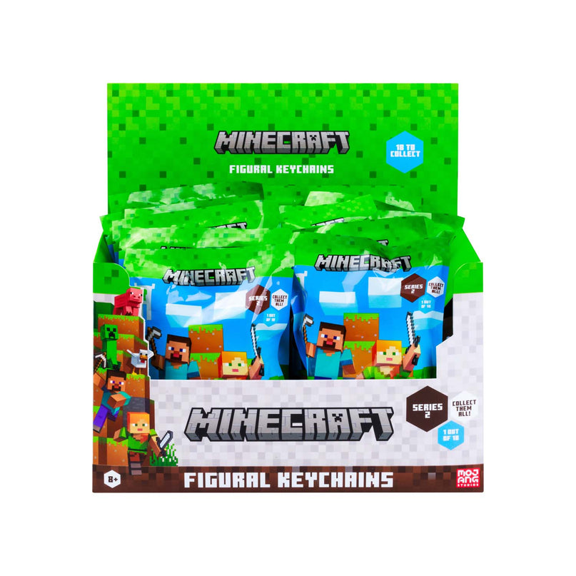 MINECRAFT figuur-võtmehoidja pimepakis, 6 cm