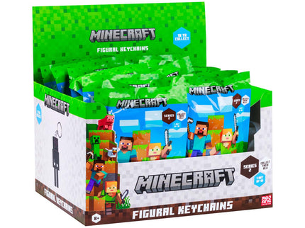 MINECRAFT figuur-võtmehoidja pimepakis, 6 cm