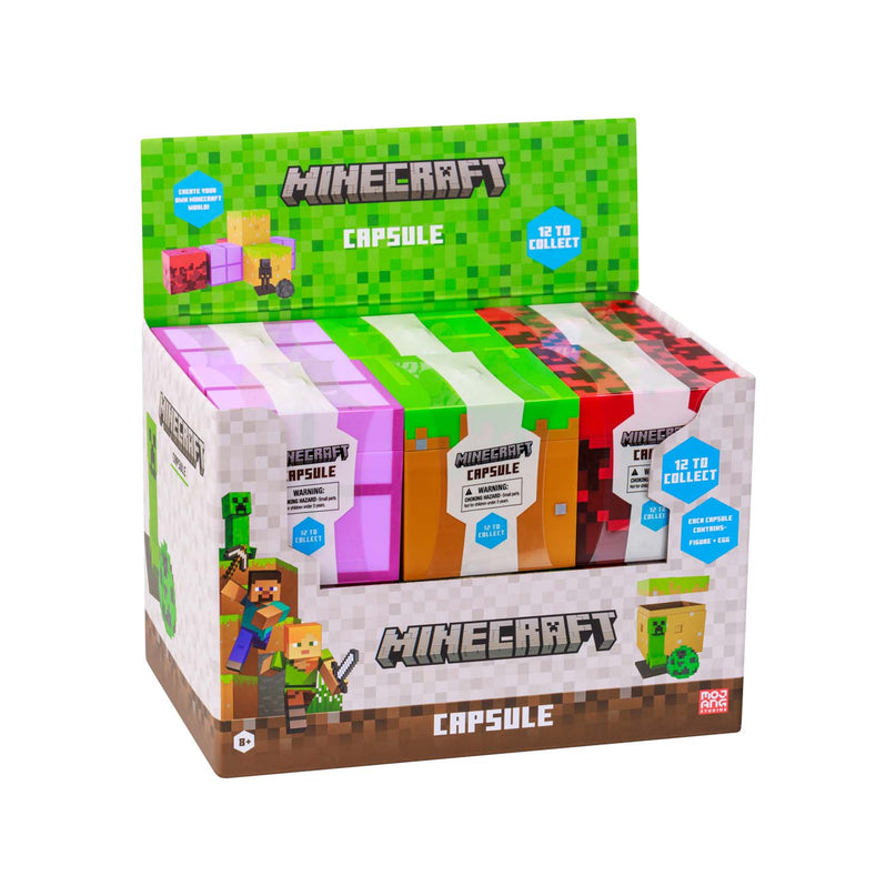 MINECRAFT figuur üllatuskapslis, 12 cm