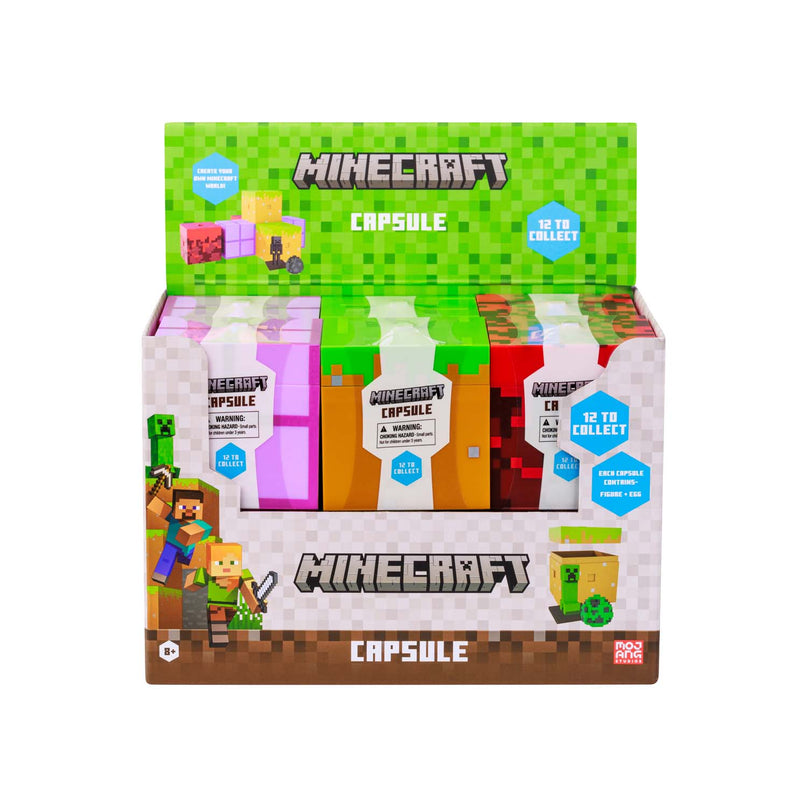MINECRAFT figuur üllatuskapslis, 12 cm