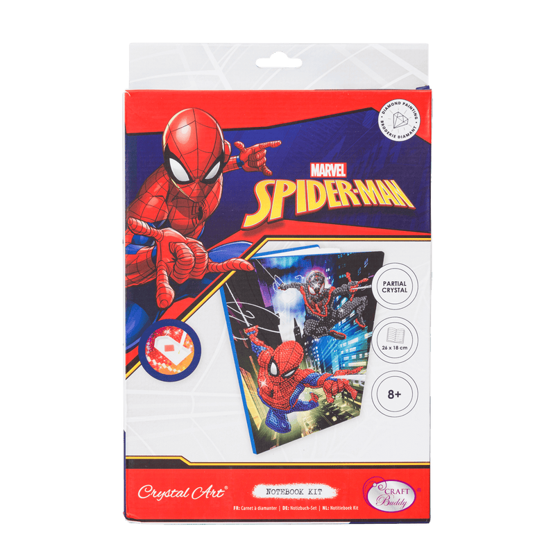 SPIDER-MAN Teemantmaal Märkmik Spiderman