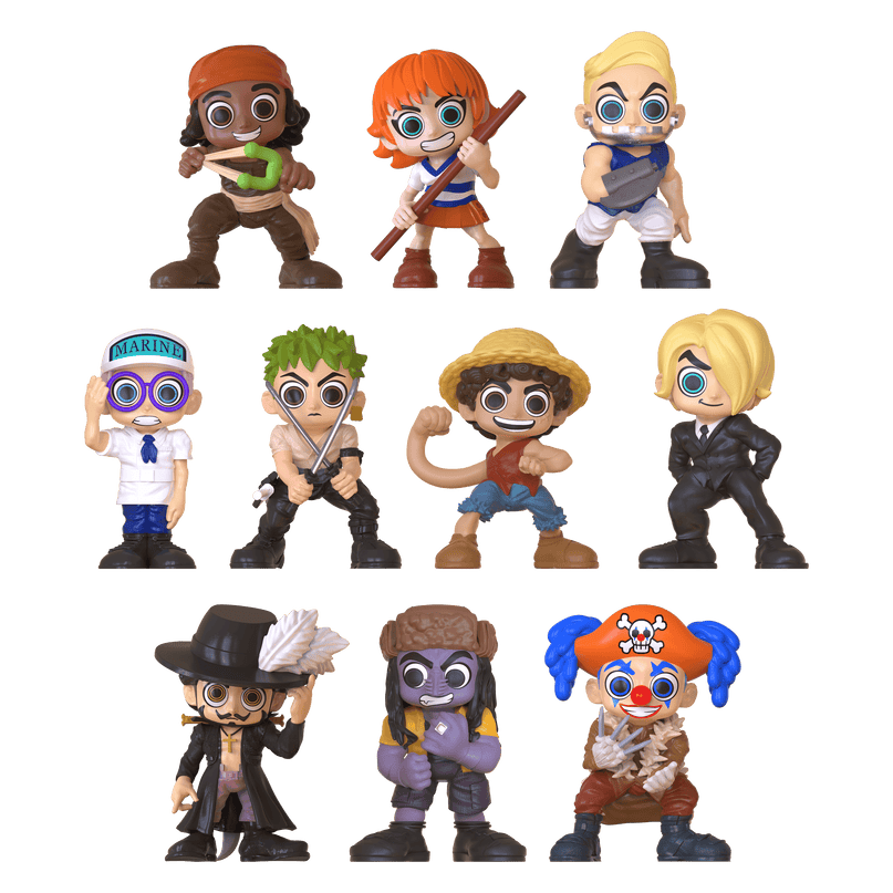 ONE PIECE Minifiguur üllatuspakis, 5 cm