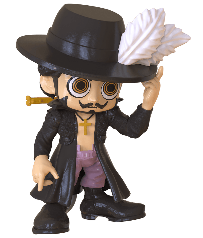 ONE PIECE Minifiguur üllatuspakis, 5 cm