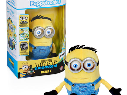 REAL FX MINIONS Palm Puppetronic interaktiivne mänguasi - Henry