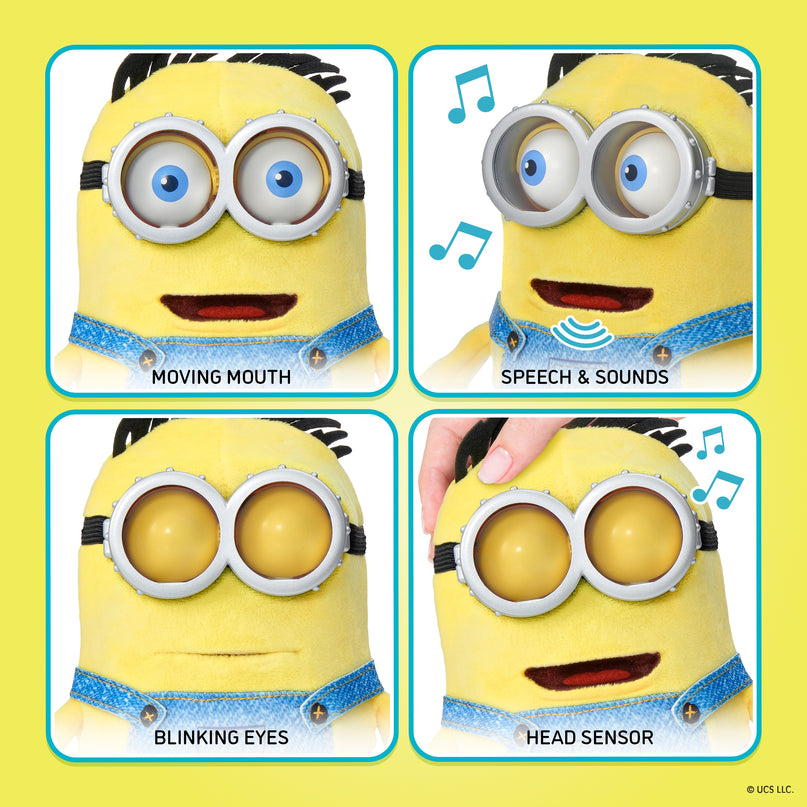 REAL FX MINIONS Palm Puppetronic interaktiivne mänguasi - Henry