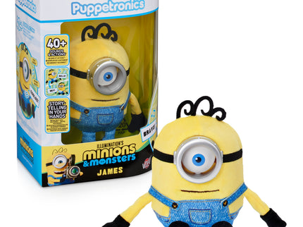 REAL FX MINIONS Palm Puppetronic interaktiivne mänguasi - James